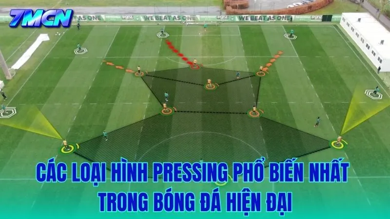 Điểm mặt các hình thức pressing phổ biến