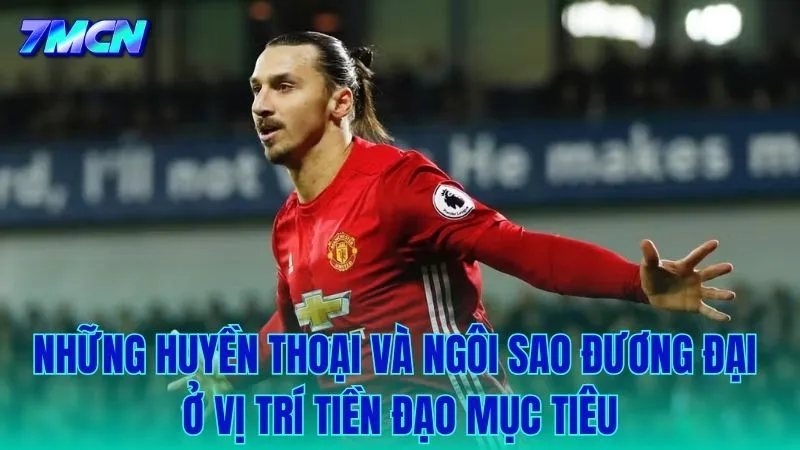 Điểm mặt những vị trí tiền đạo mục tiêu tiêu biểu từ quá khứ đến hiện tại