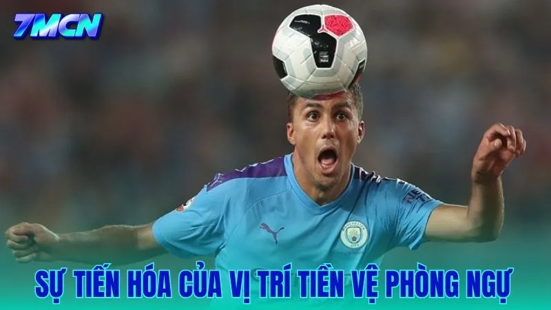 Sự phát triển theo thời gian của vị trí tiền vệ phòng ngự