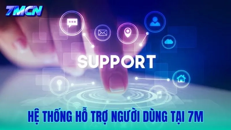 Tổng quan mạng lưới trợ giúp người dùng tại hệ thống 7M